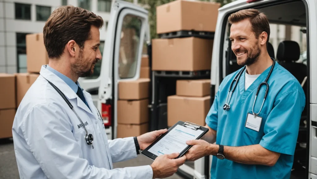 medical courier services