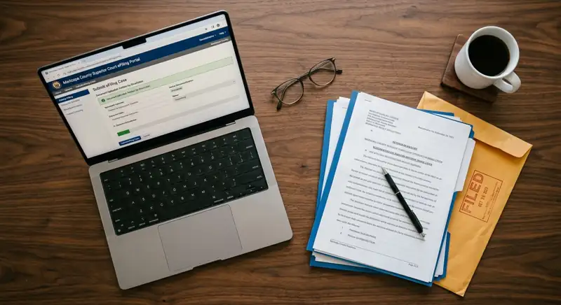 eFiling vs Physical Filing in Arizona: When You Still Need a Courier